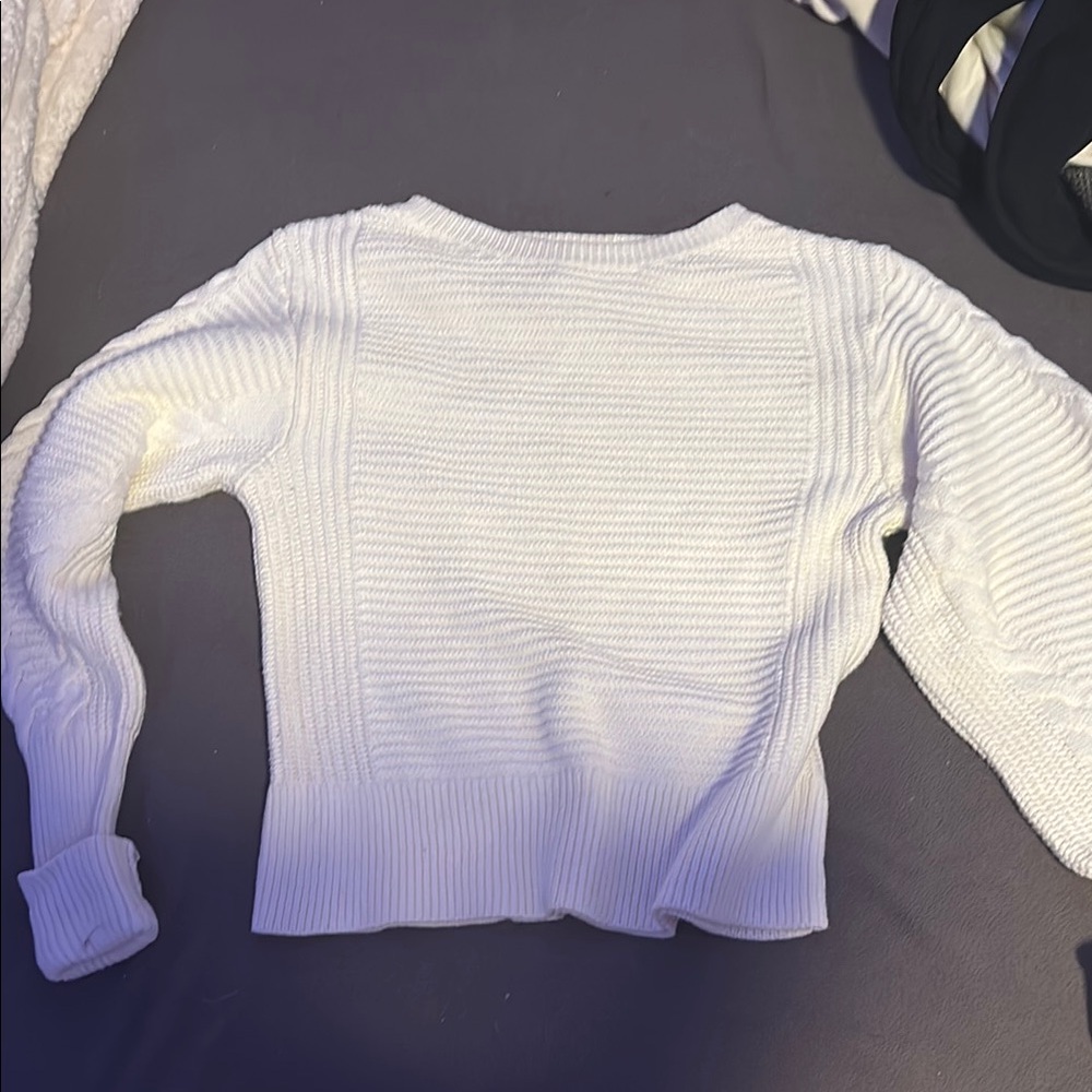 Prologue Cream Knit Sweater